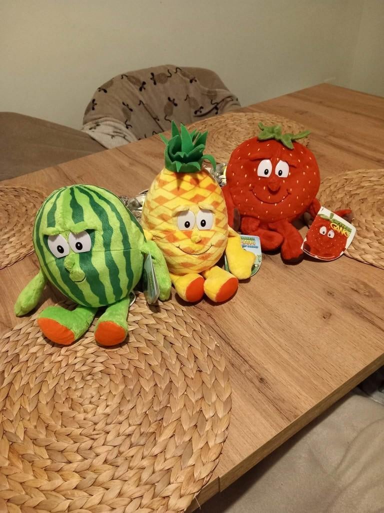 3 knuffels, Kinderen en Baby's, Speelgoed | Knuffels en Pluche, Ophalen, Nieuw