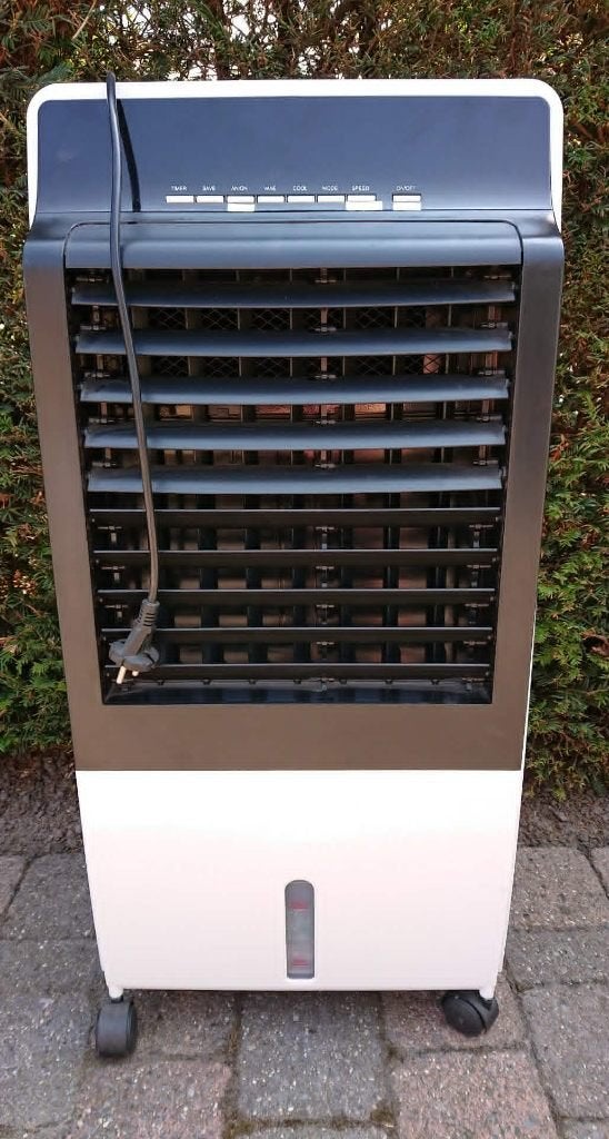 Mobiele verdampingsluchtkoeler, Ophalen, Minder dan 60 m³, Timer, 3 snelheden of meer