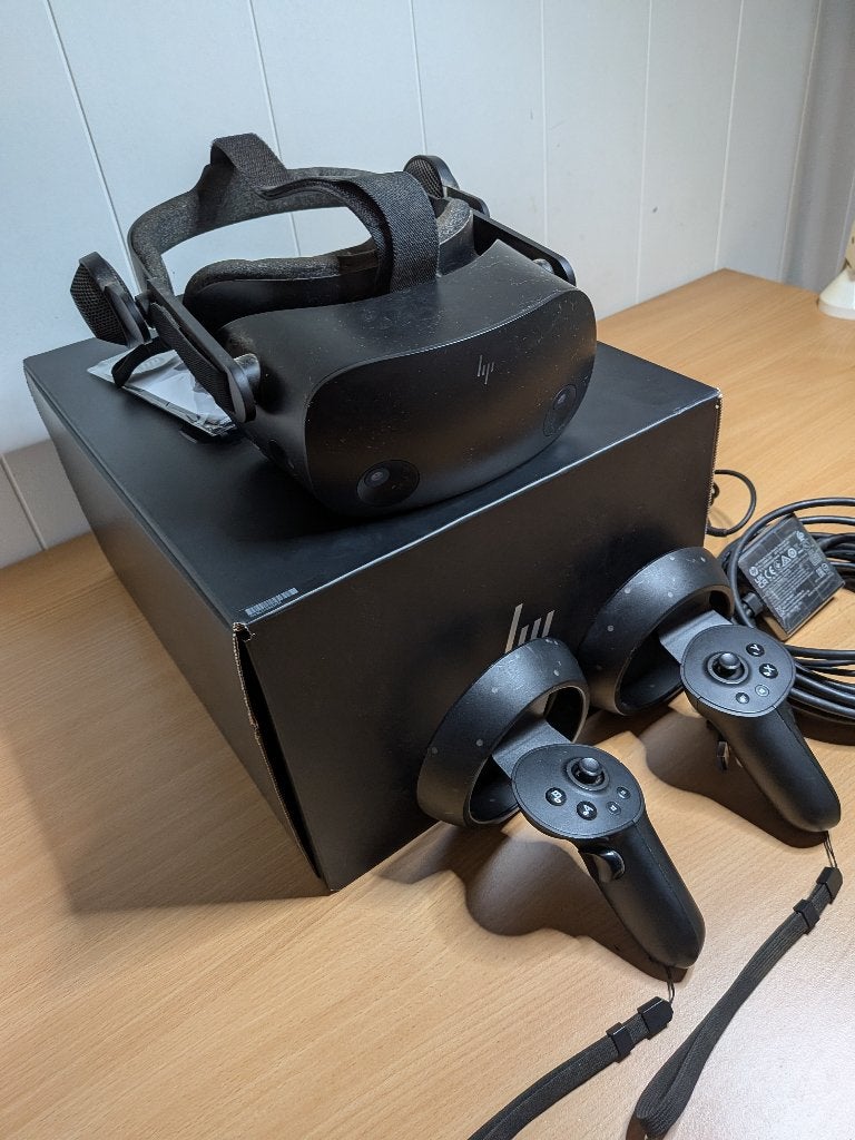 HP Reverb G2 VR-bril, met V2-kabel, Ophalen of Verzenden, Gebruikt, VR-bril, Pc