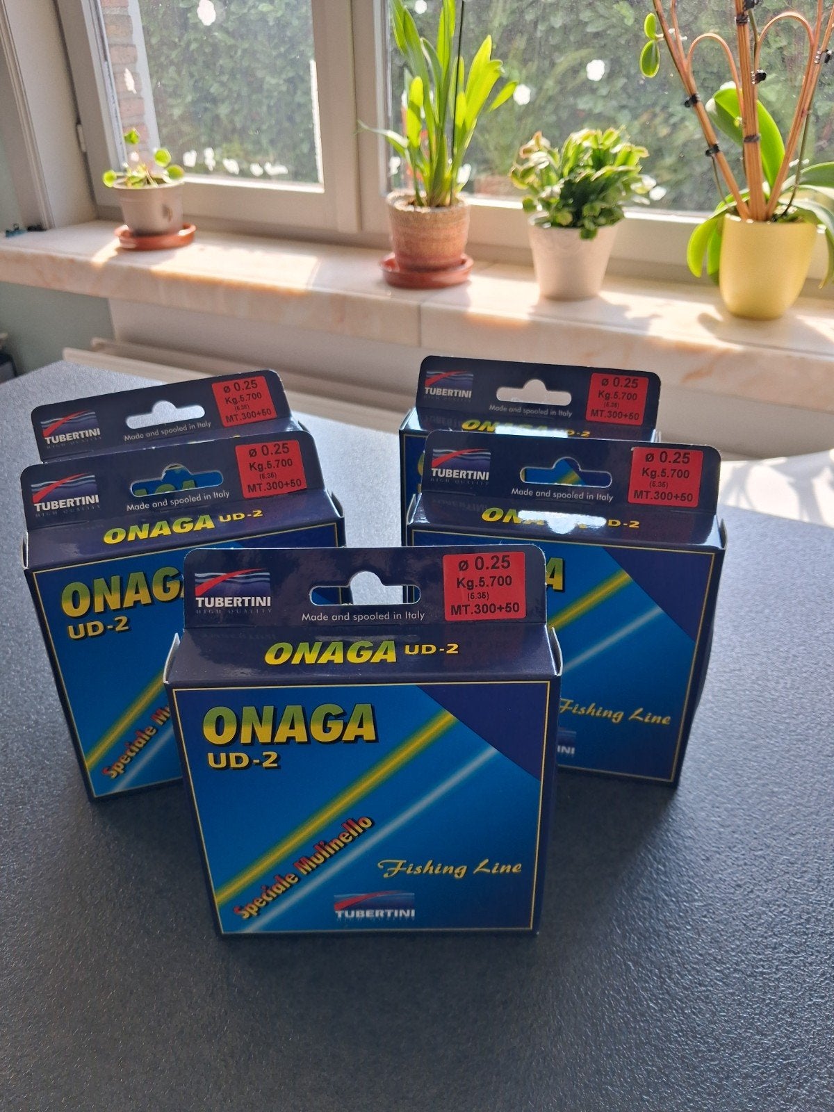 5 SPOELEN TUBERTINI ONAGA UD2. NIEUW, Sports nautiques & Bateaux, Pêche à la ligne | Général, Enlèvement ou Envoi, Neuf