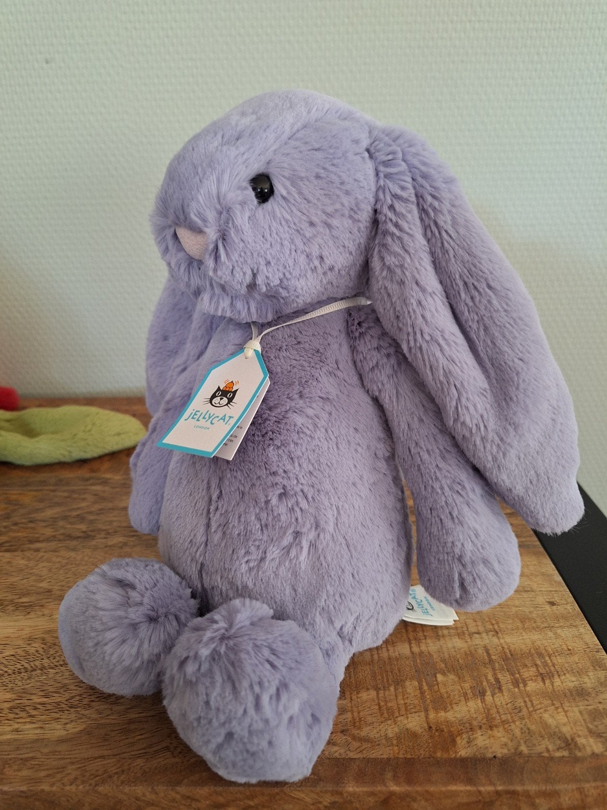 jellycat bashful viola bunny medium, Kinderen en Baby's, Ophalen of Verzenden, Met label, Jellycat