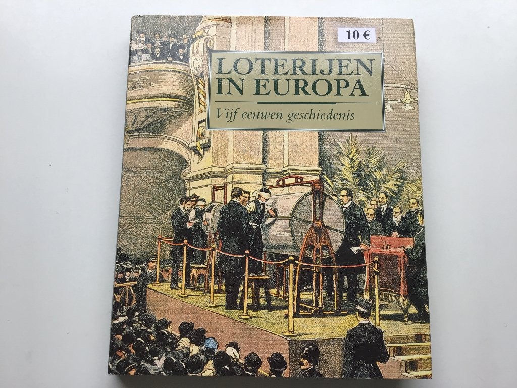 boek : Loterijen in Europa : 5 eeuwen geschiedenis, Ophalen of Verzenden, Zo goed als nieuw