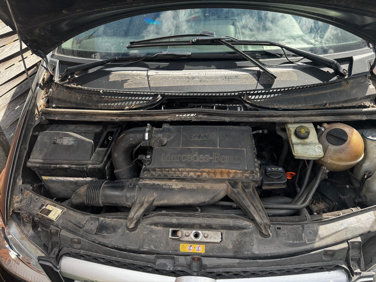 Moteur 2.2 complet avec boîte automatique Mercedes vito 2012, Enlèvement, Utilisé, Mercedes-Benz