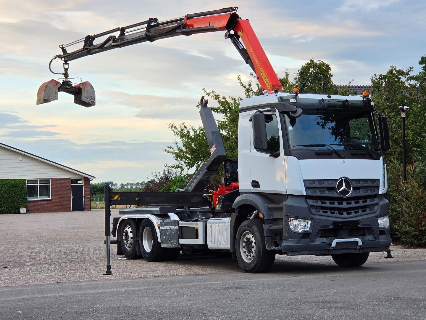 Mercedes-Benz Arocs GRUE/CROCHET ! EURO6 ! CAMION BELGIQUE !, Achat, Entreprise, Autres carburants, Mercedes-Benz