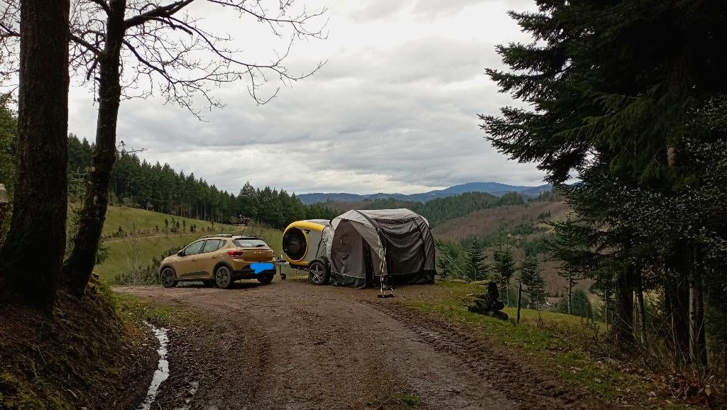 Mini-camping-car Teardrop Mink S, Caravanes & Camping, Caravanes, Autres marques, 4 à 5 mètres, Particulier, 500 - 750 kg