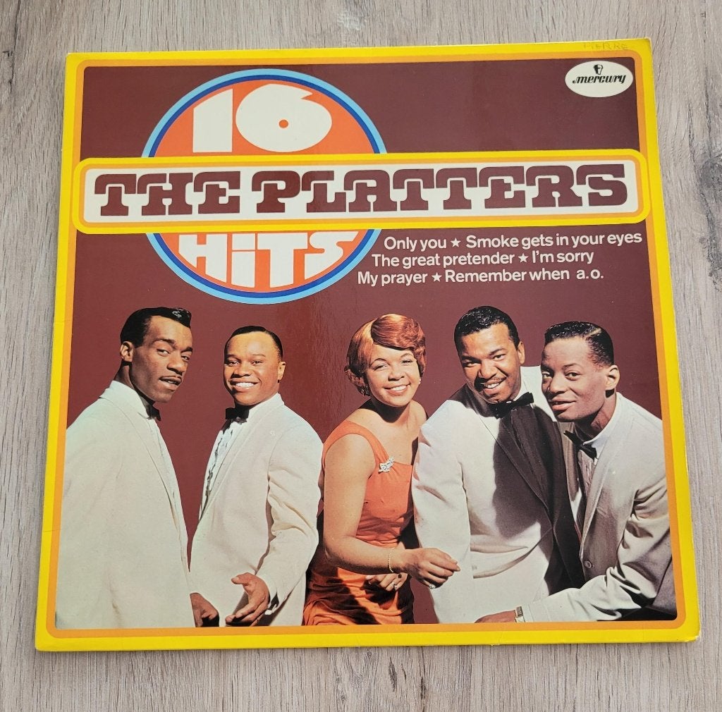16 hits The Platters elpee, CD & DVD, Vinyles | R&B & Soul, Avec pochette intérieure, Enlèvement ou Envoi, Utilisé, R&B