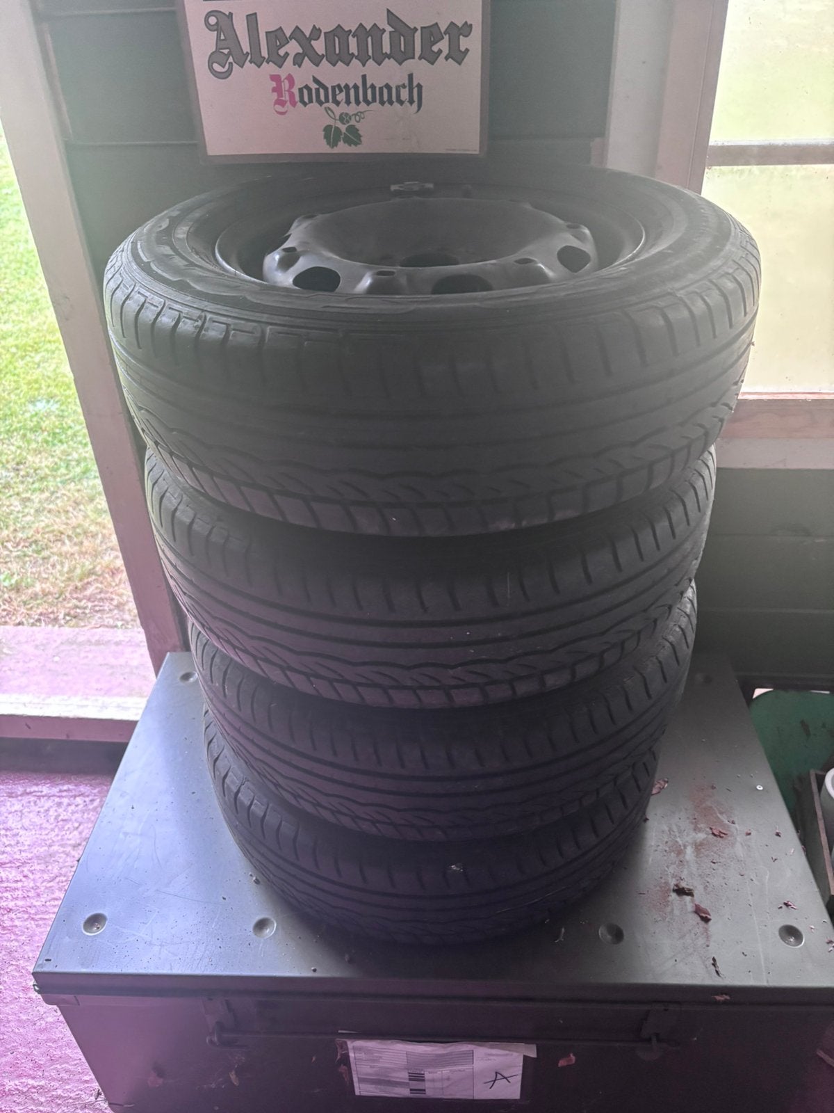 4 pneus Dunlop Sport 01, Enlèvement, Pneu(s)