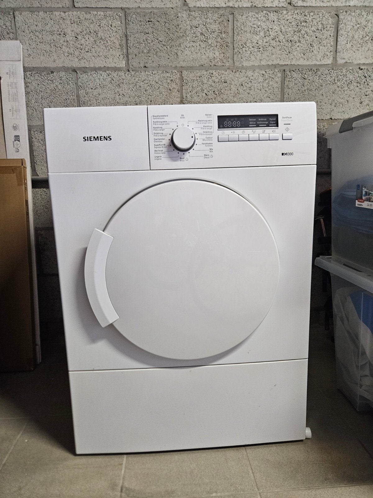 Sécheur d'échappement Siemens iQ300, Electroménager, Évacuation d'air, Chargeur frontal, Enlèvement, Utilisé
