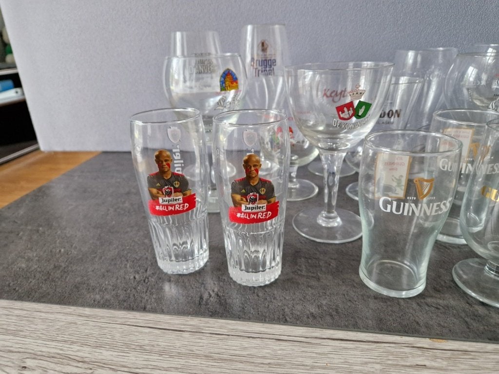 Partij glas, Verzamelen, Ophalen, Bierglas, Zo goed als nieuw, X