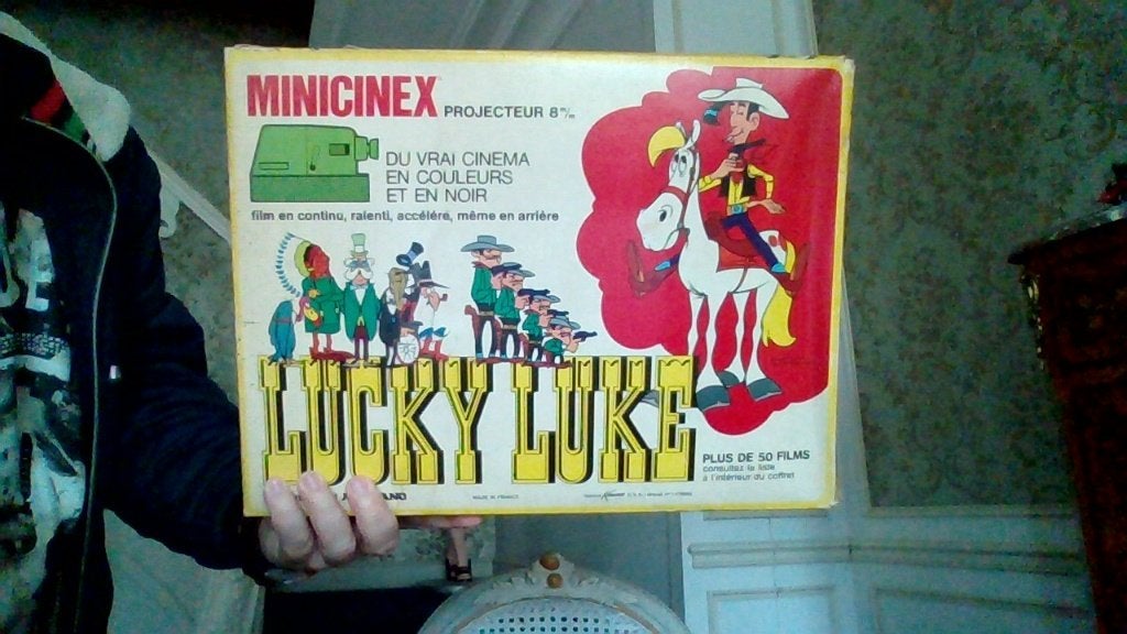PRojecteur (minimex lucky luke) 1970 avec 5 bobines, Enlèvement