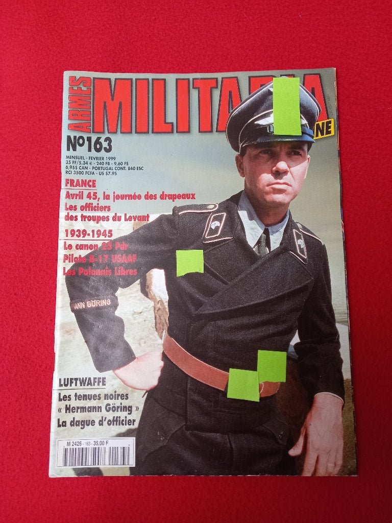 MILITARIA Magazine Nr. 163, Livres, Guerre & Militaire, Comme neuf, Deuxième Guerre mondiale, Enlèvement, Armée de terre