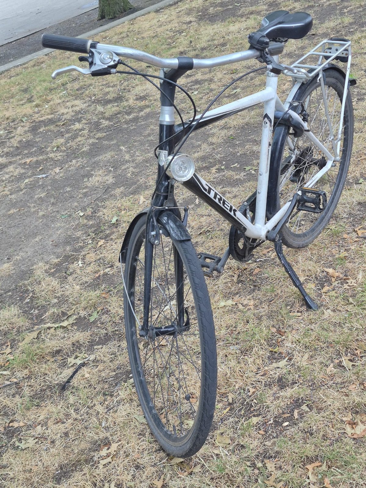 herenfiets  merk trek, Ophalen, Gebruikt, 28 inch, Overige merken