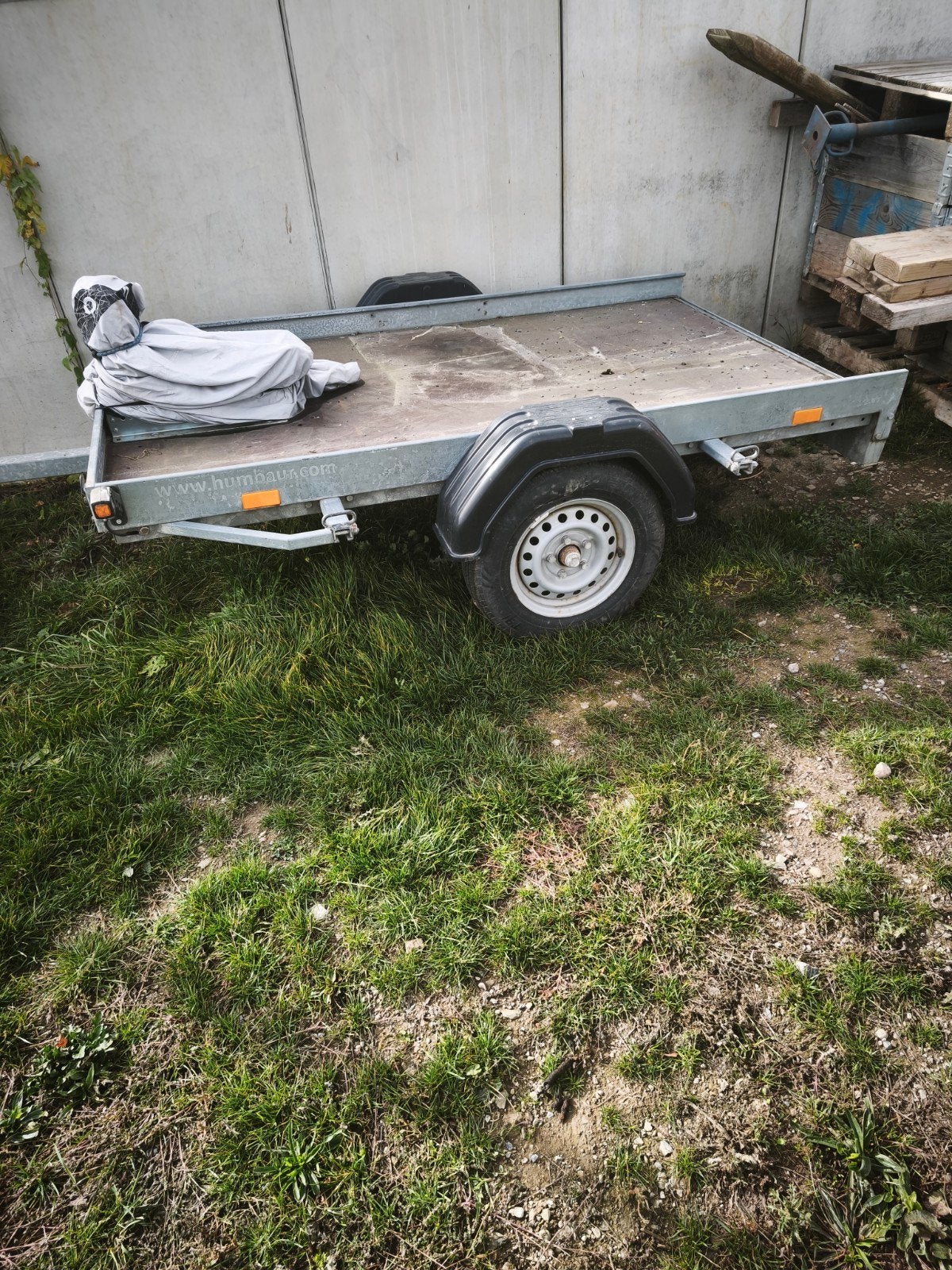 Remorque Moto Quad Humbaur, Enlèvement, Utilisé