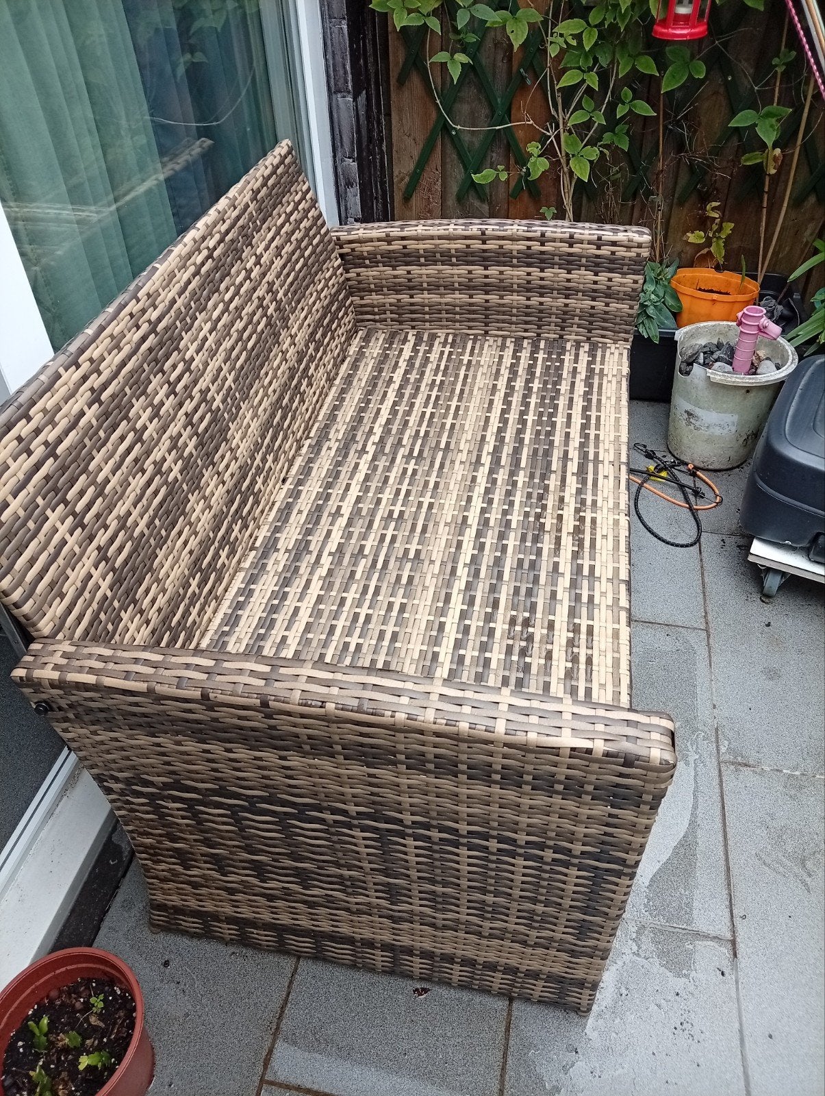 tuin launch 1tweezit.2zetels een tafeltje, Tuin en Terras, Ophalen of Verzenden, Zo goed als nieuw