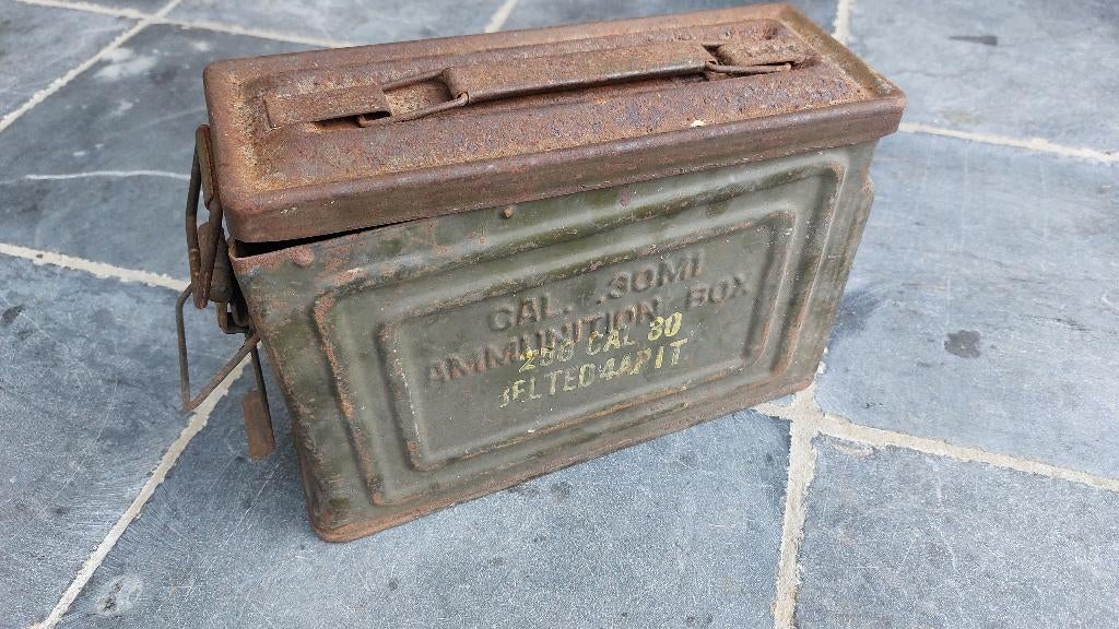 UW WO2 cal .30 ammo can. Origineel. Reeves brand., Collections, Enlèvement ou Envoi, Autres, Autres types