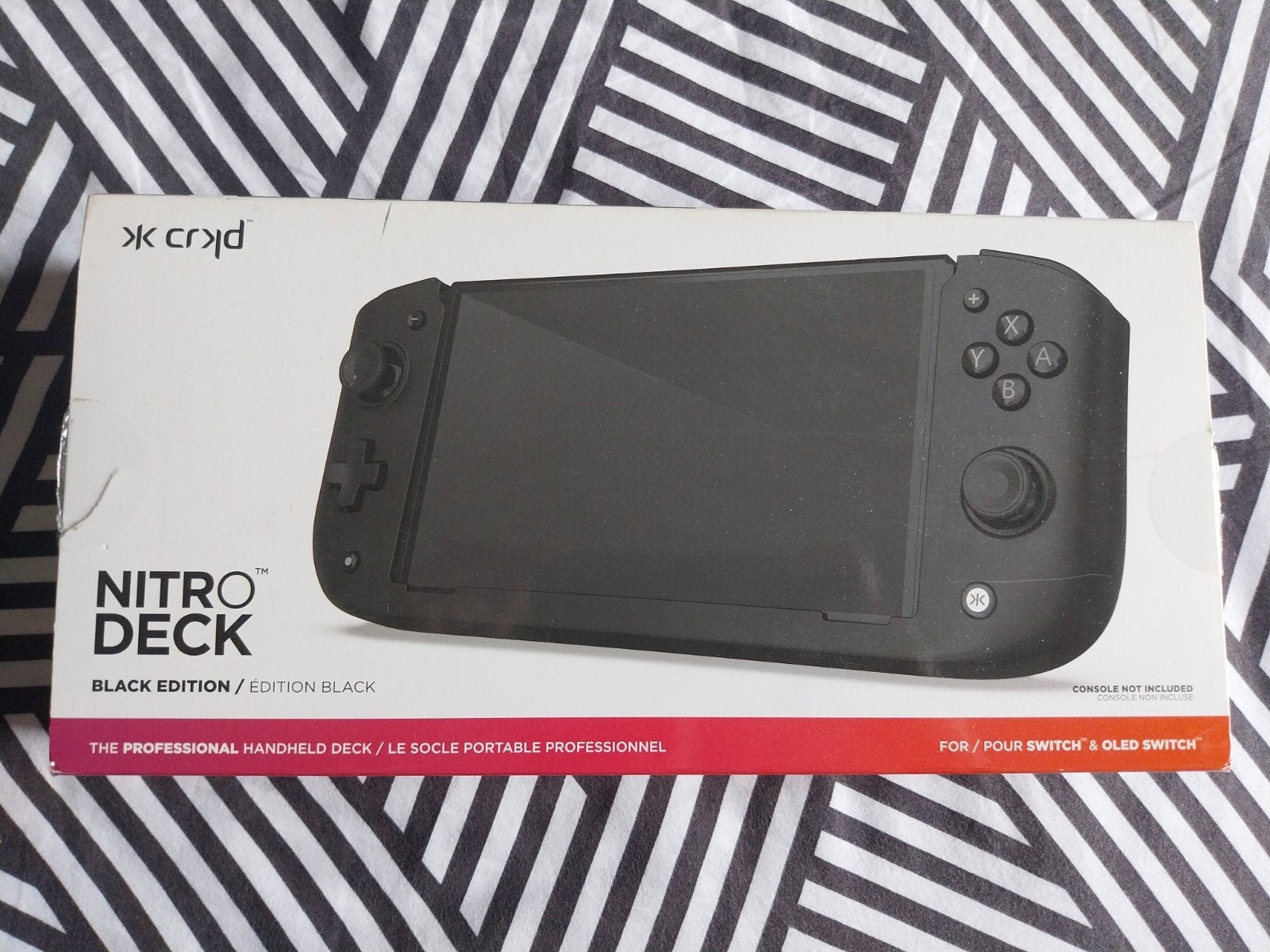 Nitro Deck voor Nintendo Switch zonder console, Ophalen, Zo goed als nieuw