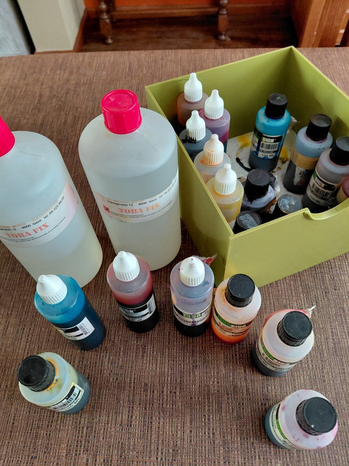 zijde schilderen.(+ producten), Ophalen, Nieuw