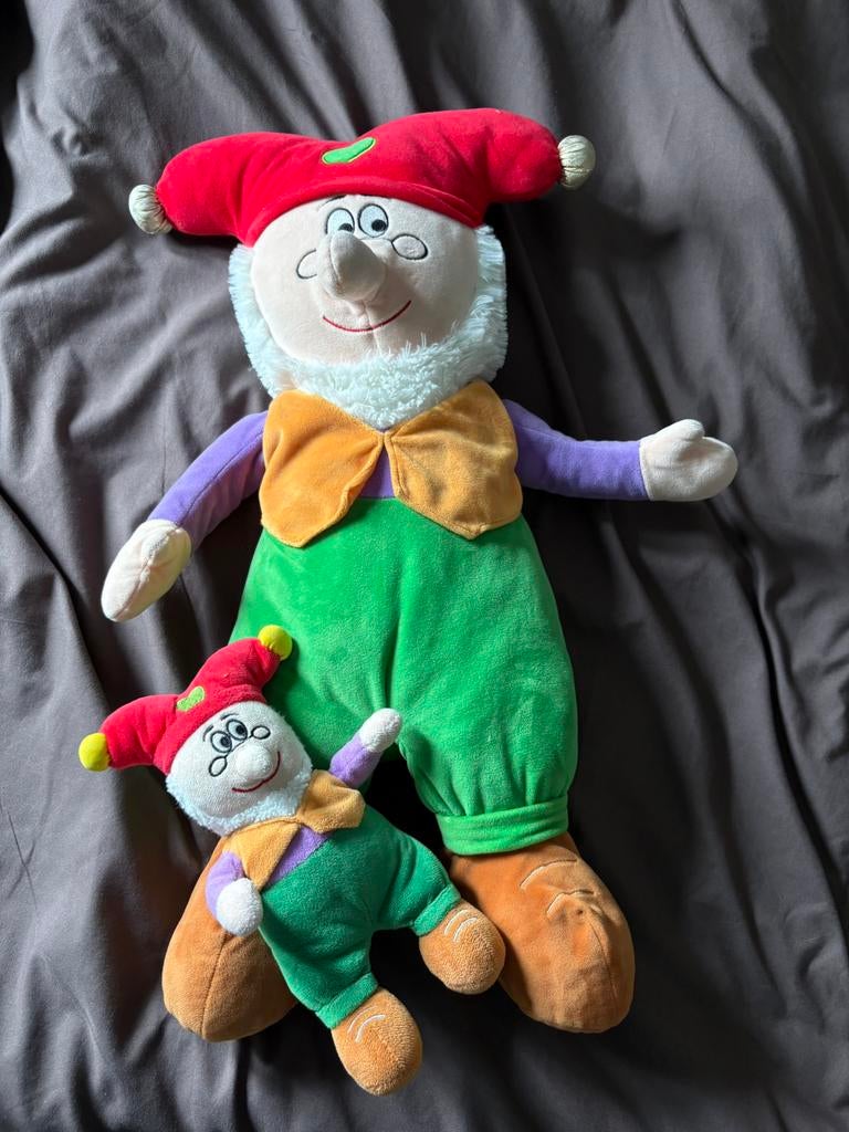 Plop knuffel groot en klein, Kinderen en Baby's, Speelgoed | Knuffels en Pluche, Ophalen, Zo goed als nieuw