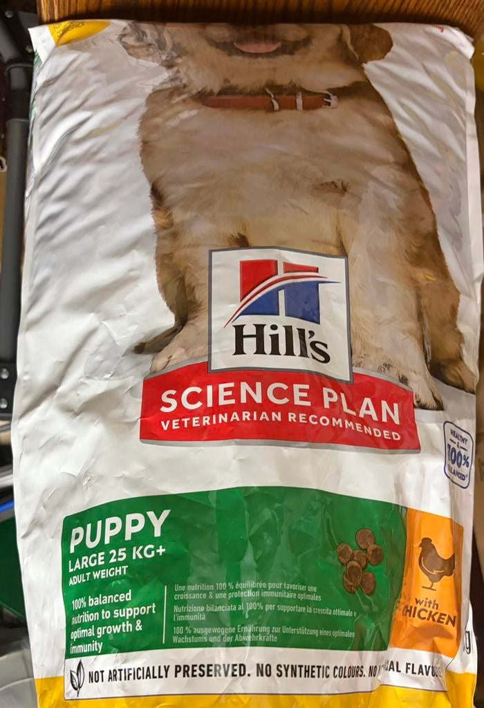Te ruil hill’s puppy large 16kg zak, Dieren en Toebehoren, Ophalen