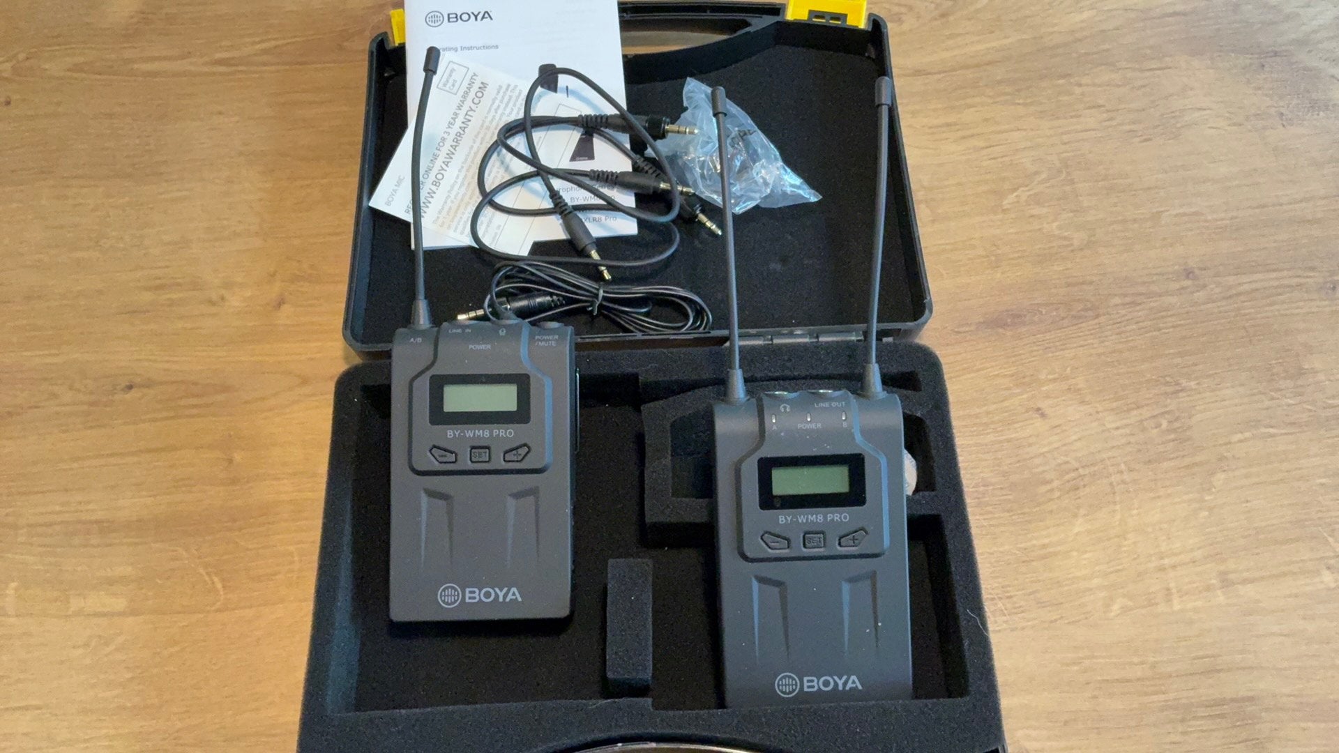 BOYA UHF Wireless Microphone Series : BY-WM8 Pro, Enlèvement ou Envoi, Comme neuf