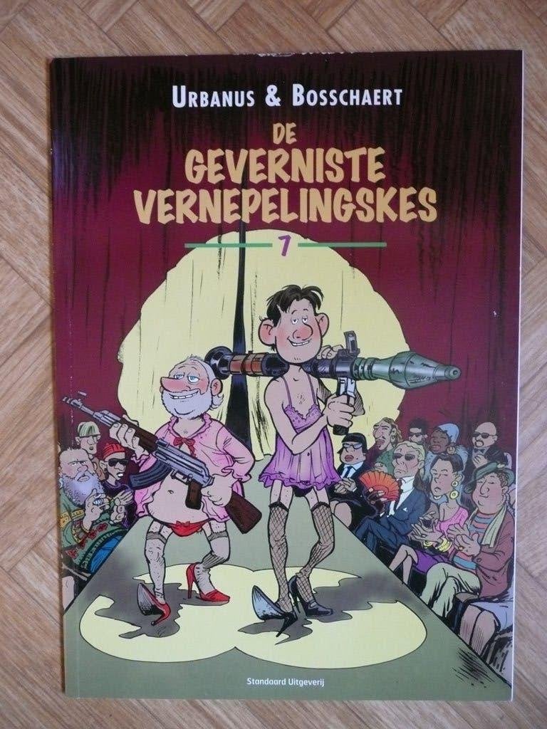 URBANUS "DE GEVERNISTE VERNEPELINGSKES" VOLLEDIGE REEKS, Boeken, Complete serie of reeks, Urbanus; Jan Bosschaert, Ophalen of Verzenden