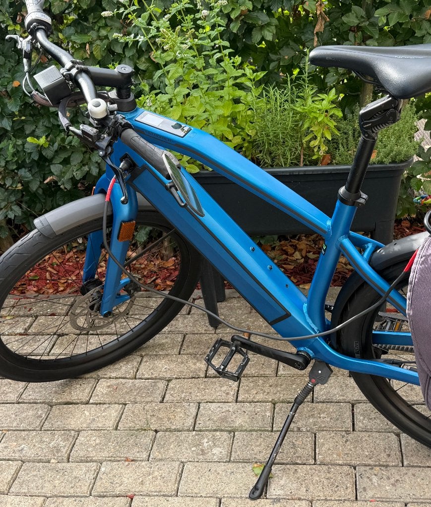 Stromer ST2 BELTDRIVE Large Blue 983WH, Enlèvement, Comme neuf, 50 km par batterie ou plus, Stromer