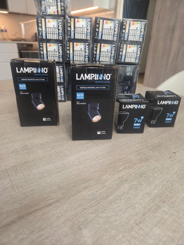 Lampinno, Maison & Meubles, Neuf, Enlèvement ou Envoi, GU10, Source lumineuse incluse