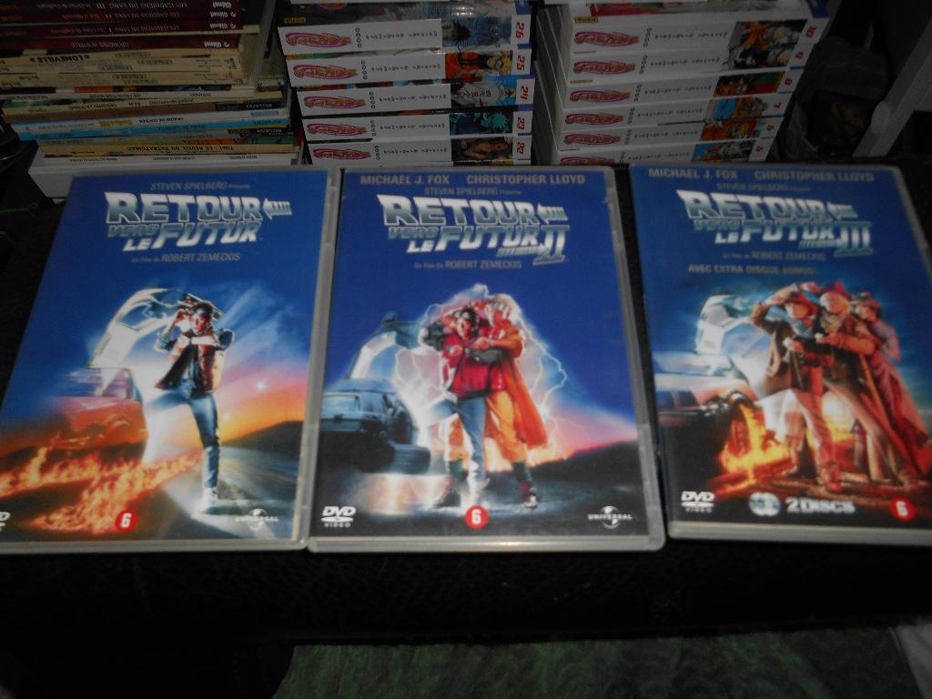Lot de 3 DVD Retour vers le futur 1+2 +3, Enlèvement ou Envoi