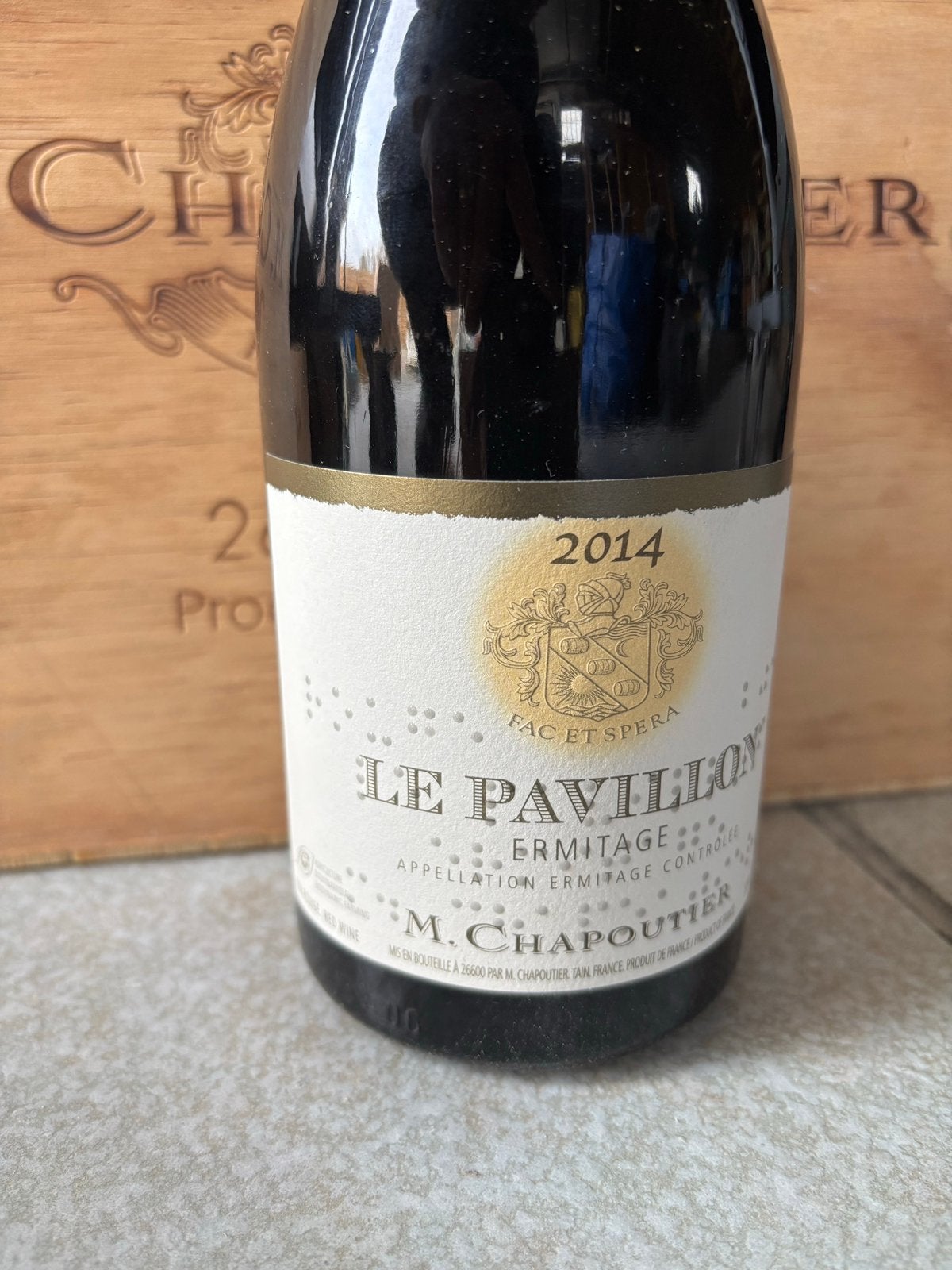 M. Chapoutier – Ermitage Le Pavillon 2014, Collections, Neuf, Pleine, Enlèvement, Vin rouge