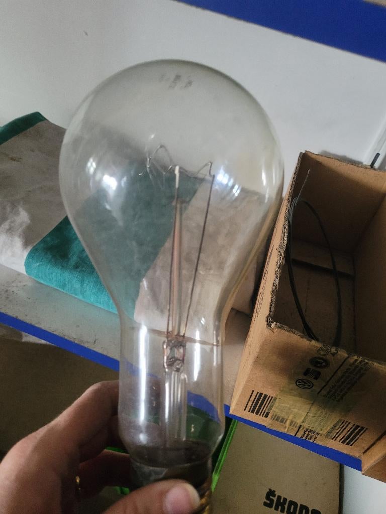 Philips 100W 24V E27 vintage lamp - NIEUW (originele doos), Ophalen, Nieuw, Gloeilamp