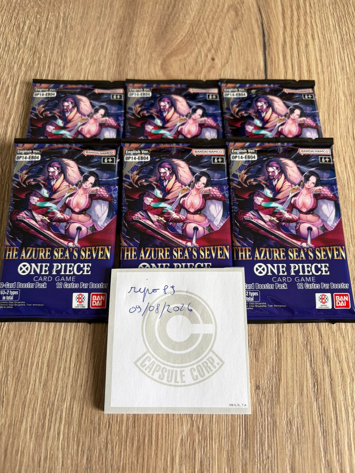 One Piece OP14-EB04 boosters, Ophalen of Verzenden, Nieuw, Booster