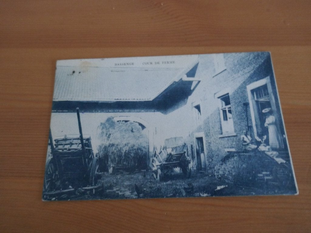 bassenge cour de ferme, Ophalen of Verzenden, Gelopen, Luik