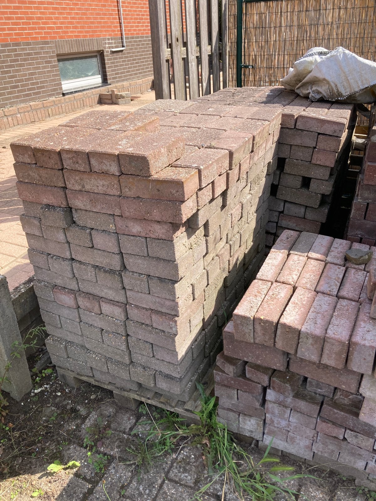 Voyelles, Béton, Enlèvement, Utilisé, Briques