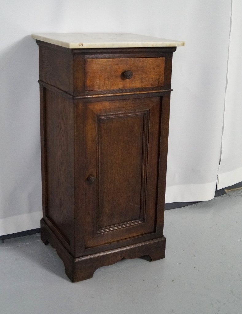 Armoire d'appoint ancienne Louis Philippe en chêne L 40 H 80, Enlèvement