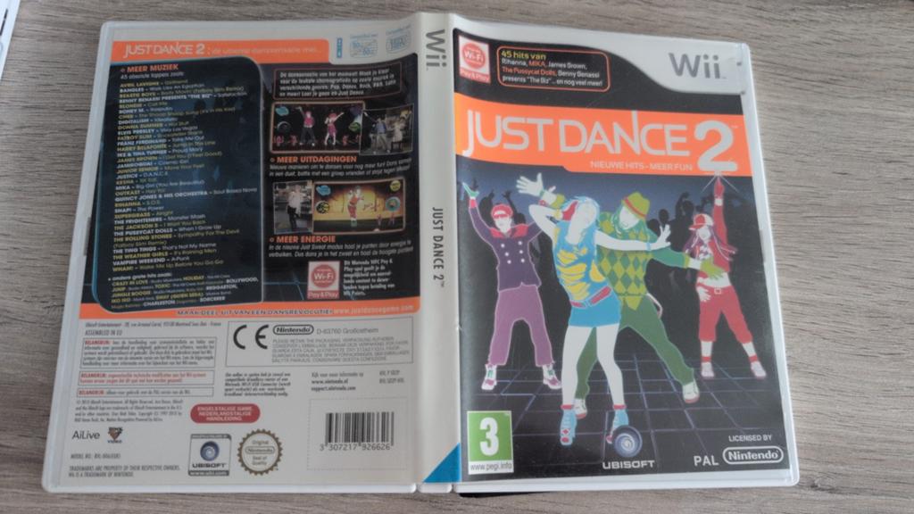 Just Dance 2, Wii, Ophalen of Verzenden, Zo goed als nieuw, Overige genres, Vanaf 3 jaar
