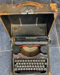 typmachine CONTINENTAL, Ophalen, Gebruikt