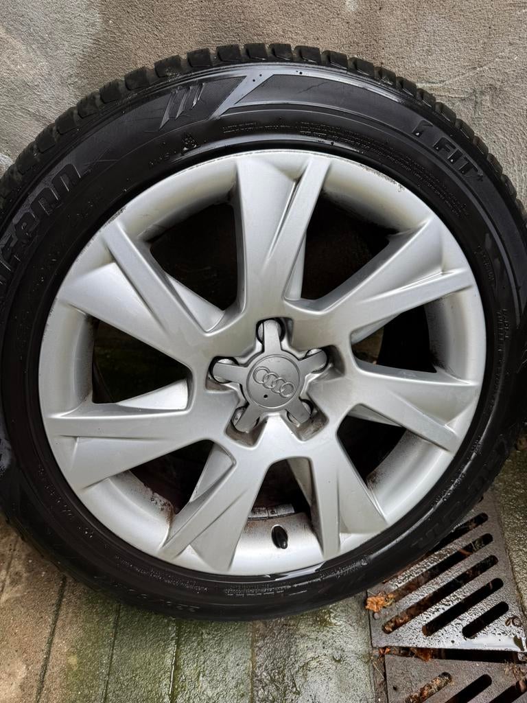 Jantes audi 17 pouces, Autos : Pièces & Accessoires, Pneus & Jantes, Enlèvement, 17 pouces, Pneus hiver, Pneu(s)