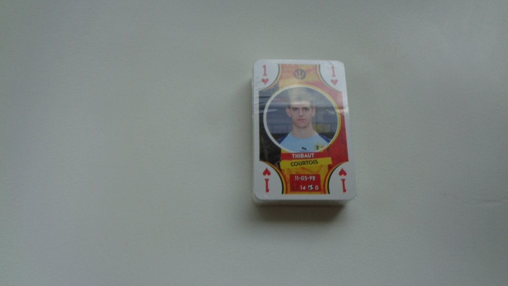 Kaarten Rode Duivels, Enlèvement, Comme neuf, Cartes de joueur
