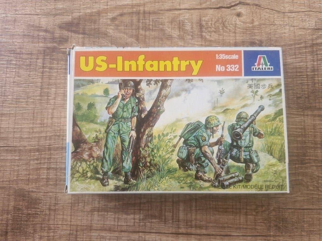 Italeri 1/35 U.S. Infantry, Hobby en Vrije tijd, Modelbouw | Figuren en Diorama's, Ophalen of Verzenden, Nieuw, 1:35 tot 1:50
