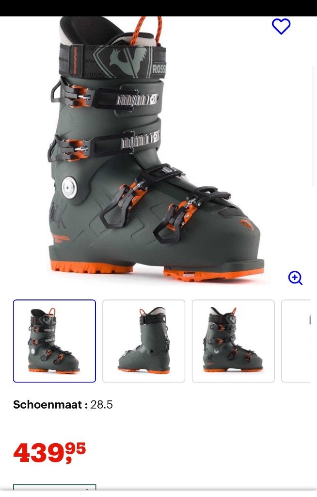 Skischoenen, Sport en Fitness, Skiën en Langlaufen, Rossignol, Schoenen, Ophalen of Verzenden, Zo goed als nieuw