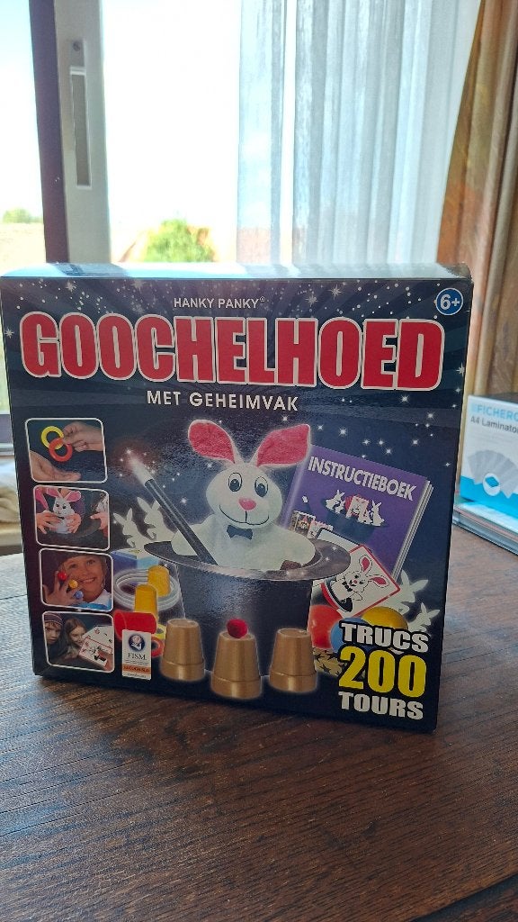 Goocheldoos/ goochelhoed, Kinderen en Baby's, Ophalen, Nieuw