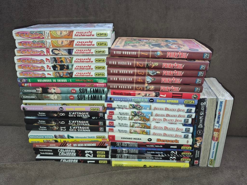 42 Manga Naruto fairy tails ect..., Boeken, Ophalen of Verzenden