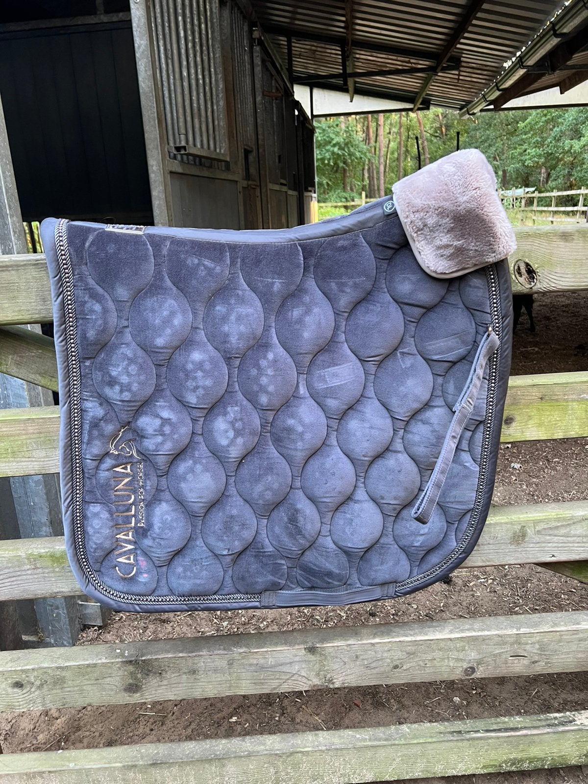 Eskadron x cavalluna limeted edition dressuur dekje, Dieren en Toebehoren, Dressuurdekje, Zo goed als nieuw, Eskadron, Full (L)