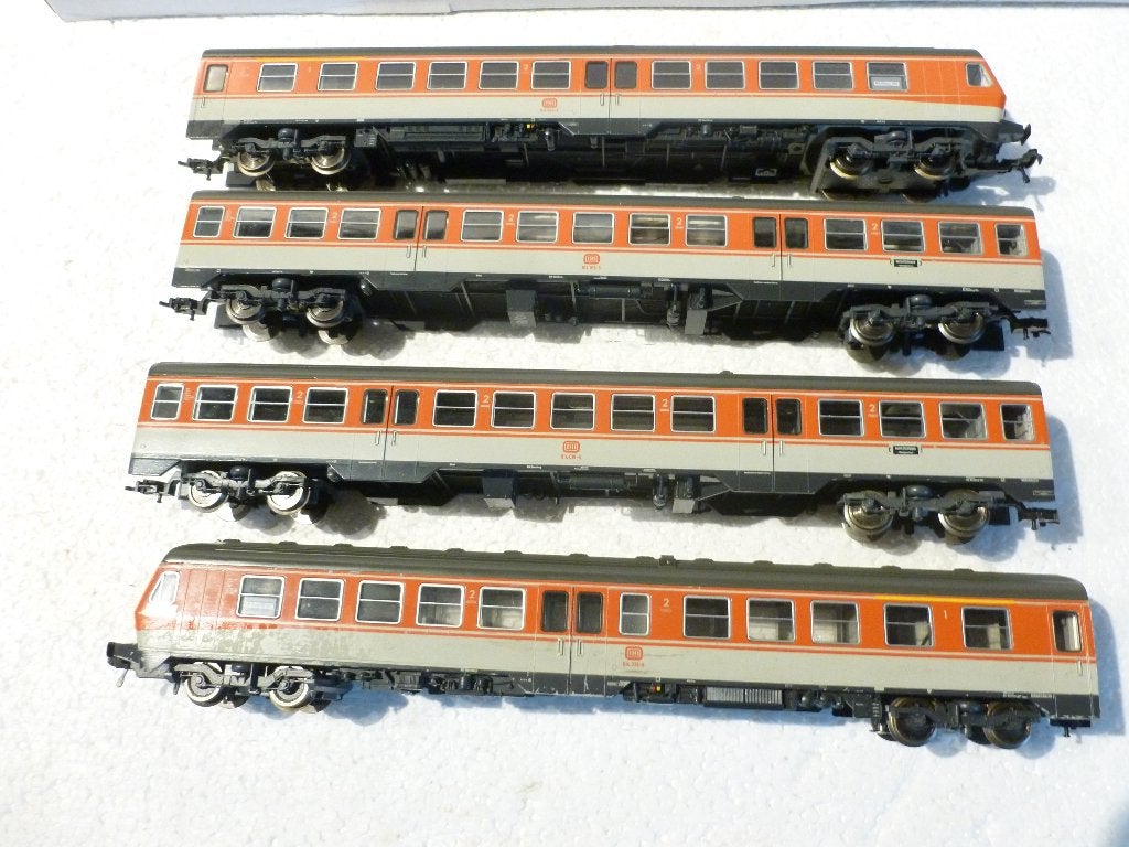TRAINS HO, Hobby en Vrije tijd, Modeltreinen | H0, Treinset, Gelijkstroom, Fleischmann, Ophalen of Verzenden