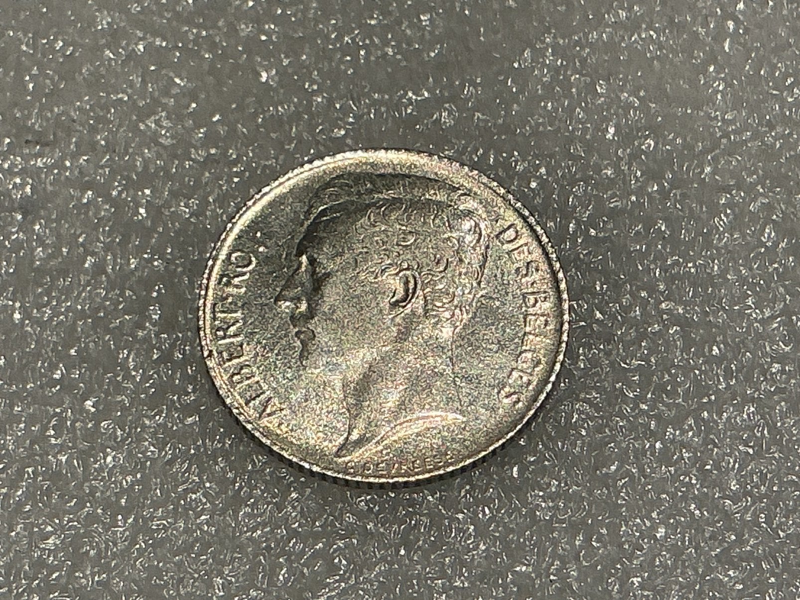 Belgique 1/2 Franc 1914 argent français, Timbres & Monnaies, Enlèvement ou Envoi, Argent