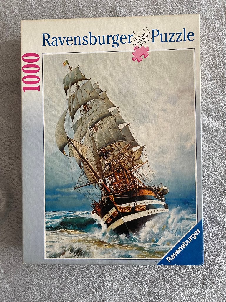 Puzzel Met Volle Zeilen, Enlèvement, 500 à 1500 pièces, Comme neuf, Puzzle