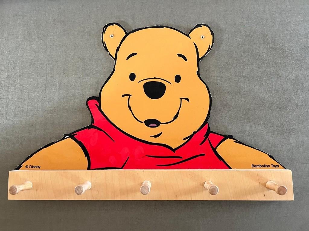 winnie the pooh - kapstok, Verzamelen, Disney, Ophalen, Winnie de Poeh of vrienden, Zo goed als nieuw, Overige typen