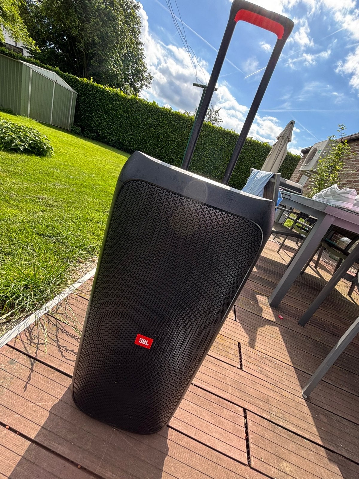JBL Enceinte Bluetooth Partybox Stage 310 - Noir, Audio, Tv en Foto, Luidsprekerboxen, Ophalen of Verzenden, Zo goed als nieuw