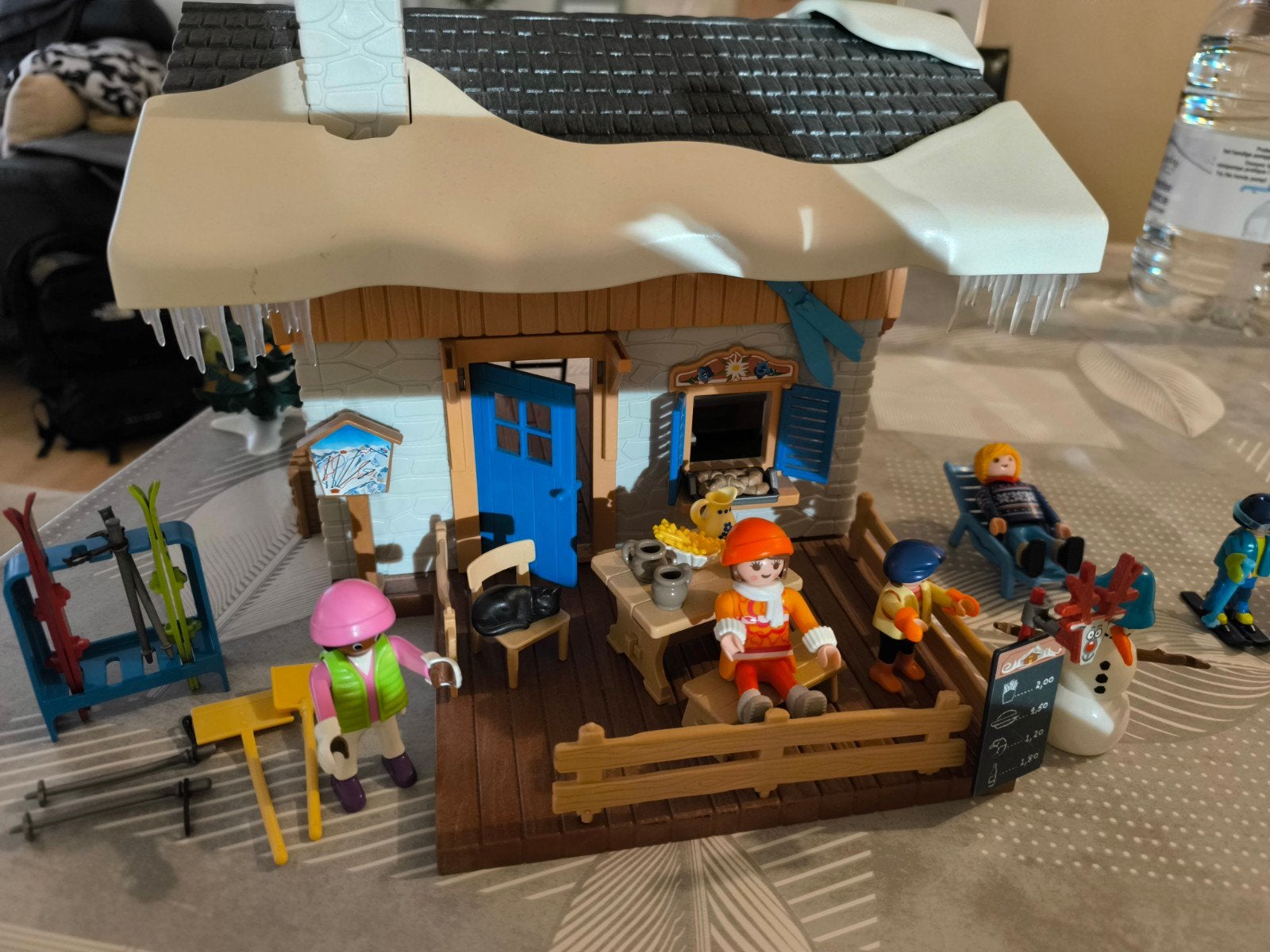 chalet hiver playmobil 9280, Enlèvement