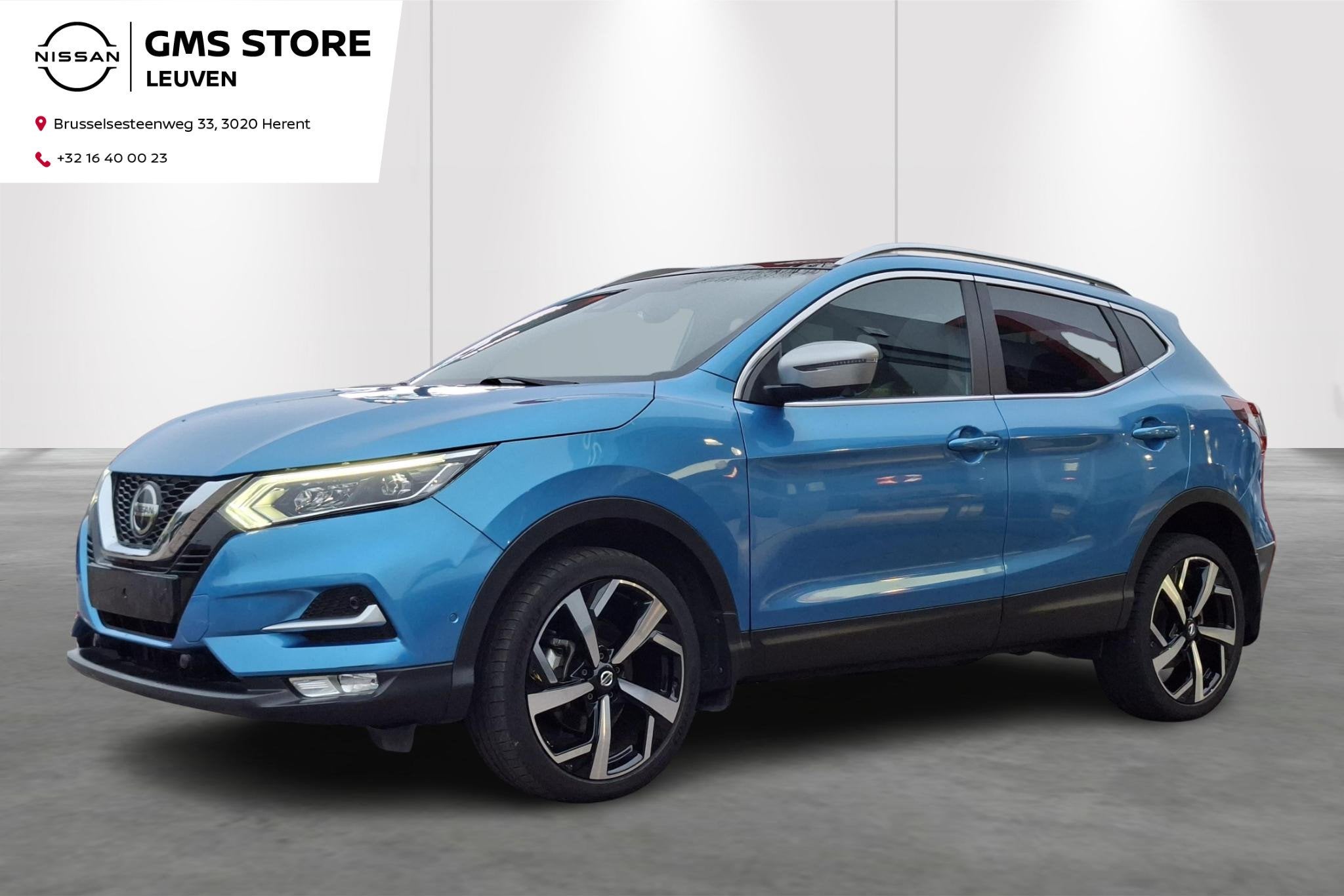 Nissan Qashqai DIG-T 160 EVAPO DCT Tekna+, Auto's, Nissan, Stof, Gebruikt, Automatische klimaatregeling, 4 cilinders